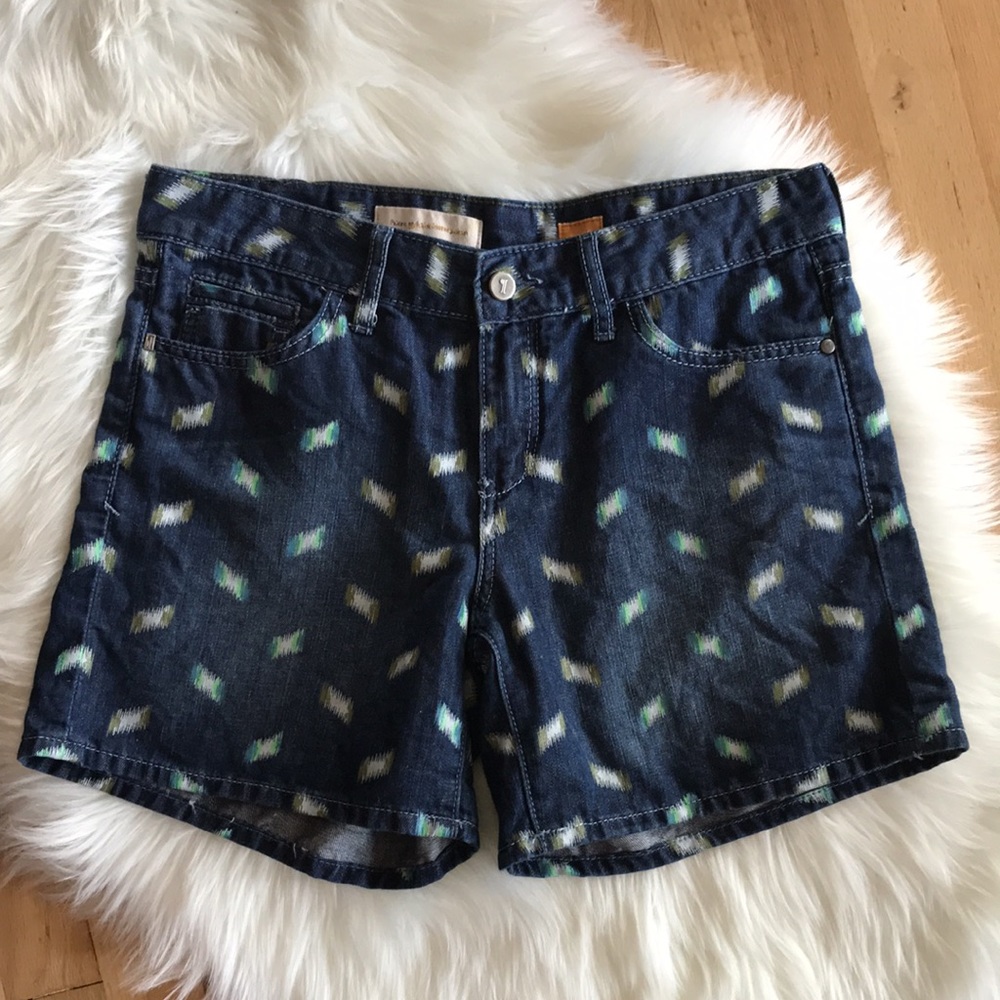 Anthro Pilcro & the Letterpress jean shorts